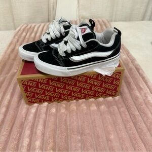 Vans Kids Black and White Classic Sneakers